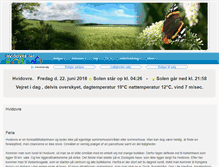 Tablet Screenshot of hvidovre.net