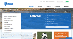 Desktop Screenshot of hvidovre.dk